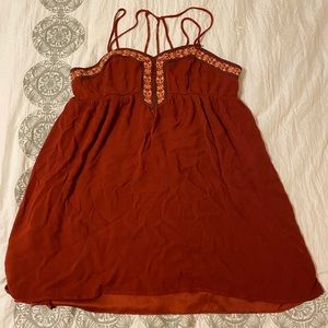 Burnt Orange Dress